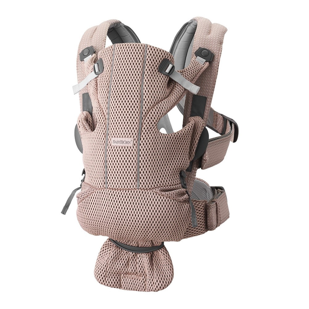 BabyBjorn Baby Carrier Free - 3D Mesh, Dusty Pink