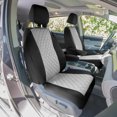 thumbnail image 5 of For 2018–2023 Honda Odyssey FH Group Neoprene Custom Fit Waterproof Car Seat Covers - Front Gray, 5 of 5