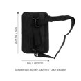 thumbnail image 2 of OULII 1Pack Wear Resistant Nylon Golf Pouch for Carrying Golf Clubs 30.5X7.5X2CM, 2 of 8