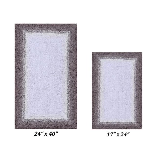 Better Trends BATO2PC1740BE Better Trends Collection Torrent 100 % Coton Ensemble 2 Pcs (17' x 24' 24' x 40') Ensemble de Tapis de Bain en Beige