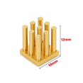 thumbnail image 3 of ruzhgo Radiator Cooling Block Heatsink 101012.5mm Square ICK S Heat Sinks for TMC2100 /TMC2208 /TMC2130 Diver 3D Printer Parts, 3 of 4