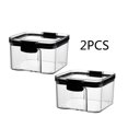thumbnail image 1 of Amzcrzy Kitchen Appliances Kitchen Sealed Jar With Lid Fresh-Keeping Box forWhole Grains 2Pc Storage Container Kitchen Utensils Set Kitchen Gadgets Kitchen Essentials, 1 of 7
