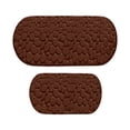 thumbnail image 2 of Todaioua Bathroom Rugs Mat Set 2 Piece - Memory Foam Cobblestone Bath Mats, Non Slip Water Absorbent Washable Bath Rugs for Sink Toilet and Floor, Machine Washable, 2 of 8