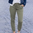 thumbnail image 3 of Womens Solid Color Comfortable Leisure Pants Waistband Sweatpants Pants Length Pants, 3 of 8