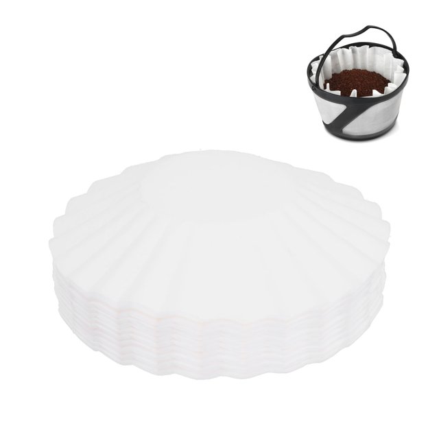 Henmomu Coffee Parts,100PCS Coffee Filter Papers Pour Over Filter Paper Cup Fit For K- ESSENTIALS,Coffee Machine Accessories