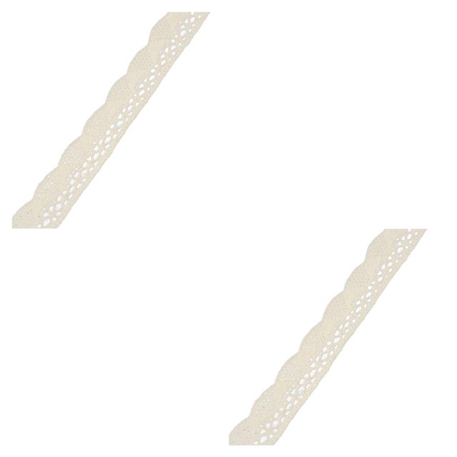Youkk 1 Roll Lace Craft Ribbon Exquisite Useful Charming Stylish DIY Craft Sewing Accessory Clothes Supplies Lace Trim Type9 2Set