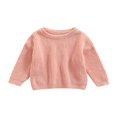 thumbnail image 2 of Toddler Boys Girls Knit Sweater Oversized Sweatshirt Fall Winter Pullover Tops, 2 of 6