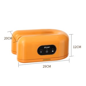 Séchoir à linge électrique avec sac à linge pliable 600W Petite machine à sécher Appartement de ménage RV Dortoir portable EU PULG
