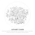 thumbnail image 2 of 104Pcs Metal Alphabet Charms Letters Pendant for DIY Bracelets Jewelry Making, 2 of 6