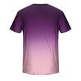thumbnail image 5 of cllios T-Shirts Graphiques pour Hommes Grande Taille Décontractés Teinture sur Nœuds Dégradé Imprimé Manches Courtes Chemises Coupe Régulière Col Rond Décontracté Chandails d'Entraînement Gym T-Shirt Muscle Hauts, 5 of 5