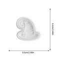 thumbnail image 3 of Halloween Cookie Molds Set A Plastic Baking Tool With Pumpkin Ghost Hat Design For Diy Cake Chocolate Craft A, 3 of 6