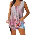 thumbnail image 1 of XZNGL T-Shirts pour Femmes Mode Femmes Imprimé Débardeurs Confortables Légers Camisole T-Shirt T-Shirt Imprimé Machine, 1 of 5