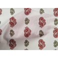 thumbnail image 5 of oneOone Cotton Poplin Maroon Fabric Block Craft Projects Decor Fabric Printed By The Yard 56 Inch Wide, 5 of 5