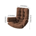 thumbnail image 3 of LSLJS Coussin de Panier Coussin Épaissi et Agrandi Balançoires Coussin de Sofa Simple Coussin de Chaise Suspendue Domestique Coussin en Tissu pour Chaise Berceaux Intérieur et Extérieur Coussin de Chaise, 3 of 9