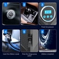 thumbnail image 4 of Portable Car Tire Inflator with Digital Gauge & Auto Shut Off - 12V Air Compressor Pump for Bikes, Motorcycles, and Inflatables, 4 of 9