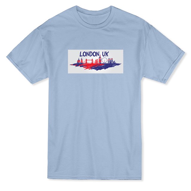 London City Skyline Design Men's T-shirt
