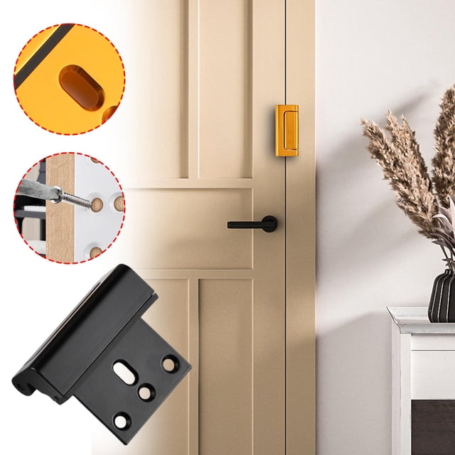 RKSTN Verrou de Renforcement Sécurité à Domicile Verrou de Renforcement de Porte Verrou de Salle de Bain Intérieur