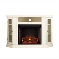 thumbnail image 4 of SEI Furniture Ponoma Convertible Media Electric Fireplace Ivory, 4 of 18