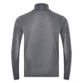 thumbnail image 2 of YONGHS T-Shirt à Col Roulé Thermique de Base Ajusté pour Homme à Manches Longues Chandail Décontracté Gris Foncé TTG, 2 of 7