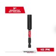 thumbnail image 2 of Milwaukee 48-32-4505 Porte-Embout Magnétique Shockwave de 3 Po, Lot de 10, 2 of 6