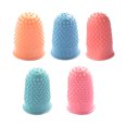 thumbnail image 4 of Couvre-doigts Anti-Empreintes Résistant à la Chaleur Polyvalent Antidérapant Ensemble Gants Manche Élastique Lecture Comptage d'Argent Orange TG, 4 of 7