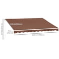 thumbnail image 3 of Outsunny 13' x 10' Electric Retractable Awning w/ Remote Controller, Coffee, 3 of 10
