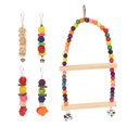 thumbnail image 1 of Bird Cage Toy Set,  Free Hook Installation 5pcs  Swing Chewing Toys  For Budgies, 1 of 8