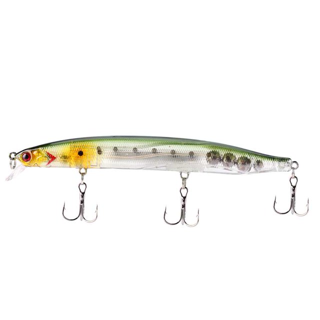 HENG JIA Mini-Taille de Poisson Forme Leurre avec des Hameçons Outils de Pêche A