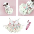 thumbnail image 4 of Rabbit Harness Leash Set Pet Clothes Dress Costume for Small Animal Chinchilla, 4 of 7