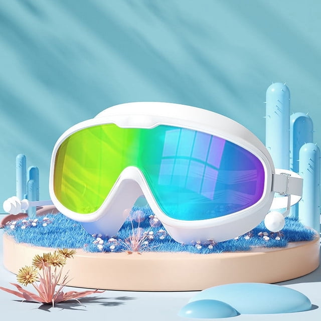 Antqov Swimming Goggles Adult Swimming Equipment And Large Frame For Diving