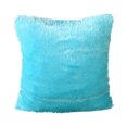 thumbnail image 1 of Plush Cushion Cover Sofa Lumbar Pillow Cover Home Decoration Solid Colorful, 1 of 9