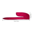 thumbnail image 3 of Long Tail Hat Style Double Color Satin Headscarf Cap Elastic Hair Bandana For Hop Fashion And Everyday Wear, 3 of 4