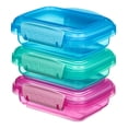 thumbnail image 3 of Sistema Lunch Collection Food storage Containers, Assorted Colours, 3 Pack, 3 of 6