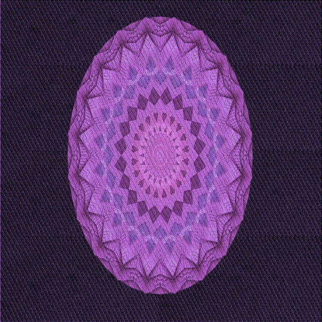 Ahgly Company Machine Washable Indoor Square Transitional Dark Orchid Purple Area Rugs, 7' Square