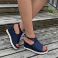 thumbnail image 1 of LSLJS Chaussures Compensées pour Femmes, Sandales Décontractées d'Été pour Dames et Femmes à Semelles Épaisses à Bout Ouvert, 1 of 9