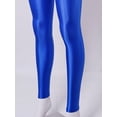 thumbnail image 2 of Choomomo Leggings Moulants de Performance pour Femmes, Extensibles, Brillants, Sport, Hip-Hop, Rave, Rue, Danse Moderne, Bleu Royal, TG, 2 of 8