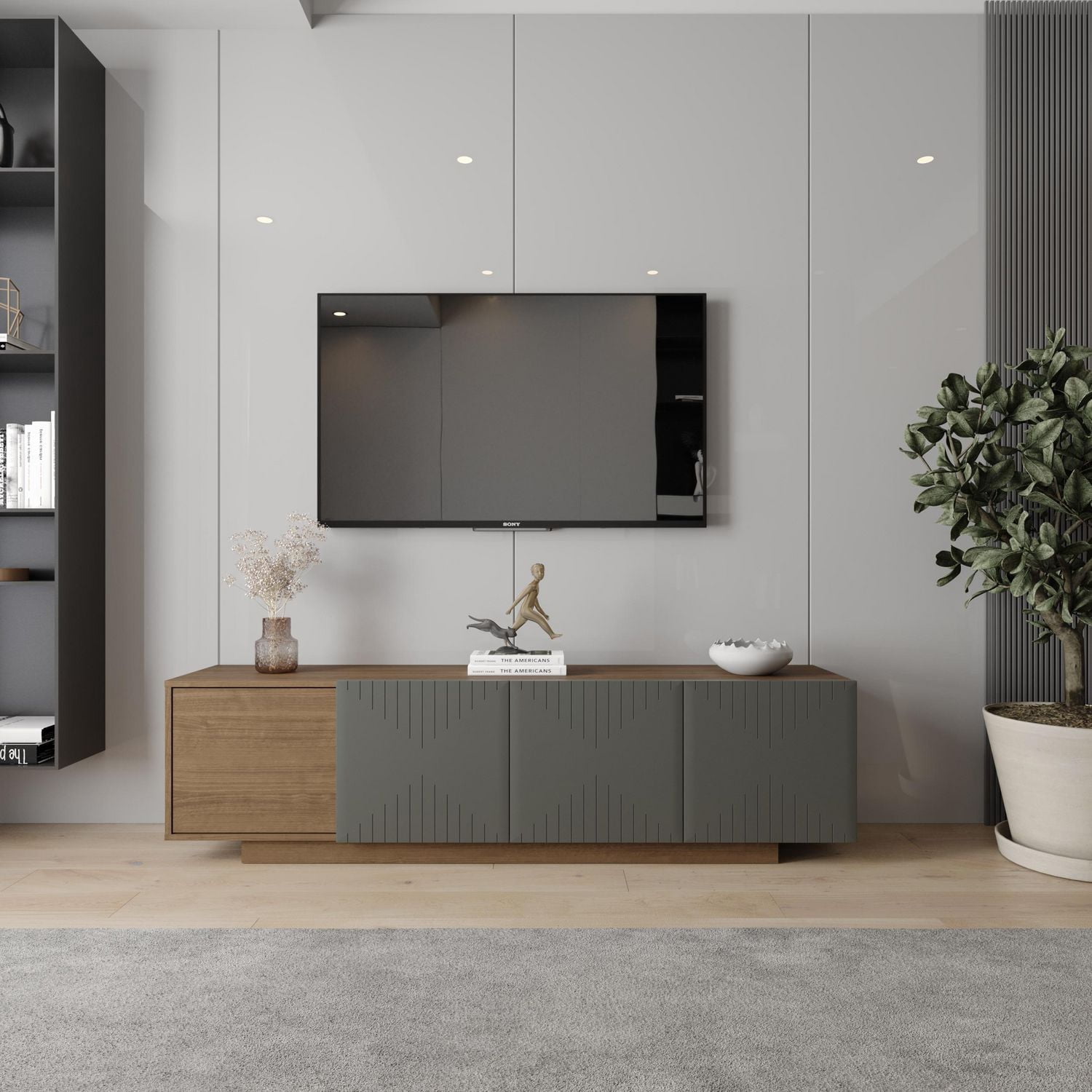Nexera Meuble TV Riva 72 pouces