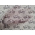 thumbnail image 4 of oneOone Cotton Poplin Fabric Dot & Bicycle Block Print Sewing Fabric BTY 42 Inch Wide, 4 of 4