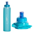 thumbnail image 3 of Bouteille d'Eau de Sport en TPU, Pliable, Étanche, Hydratation, Réutilisable, pour Course, Randonnée, Cyclisme, Gym, Extérieur, Design Pliable Portable, Sans BPA, 3 of 6