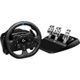 thumbnail image 1 of Logitech G923 Racing Wheel and Pedals for PS5, PS4 and PC (Renewed), 1 of 5