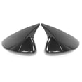 thumbnail image 2 of Rearview Mirror Cover, Pair ABS Horn Style Side Mirror  Housing Protector Cover Fit For 3 Axela 2020, 2 of 8