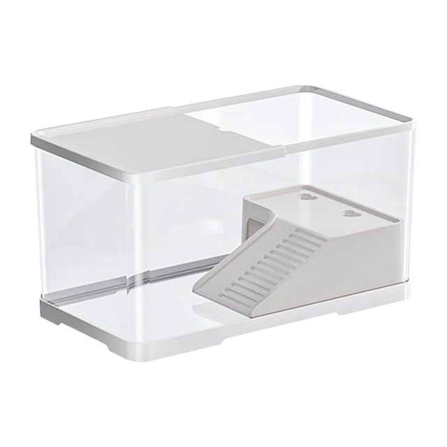 DOLITY Réservoir pour Tortues Aquarium Cachette Éclosion Élevage Repos Habitat pour Tortues Ermites m