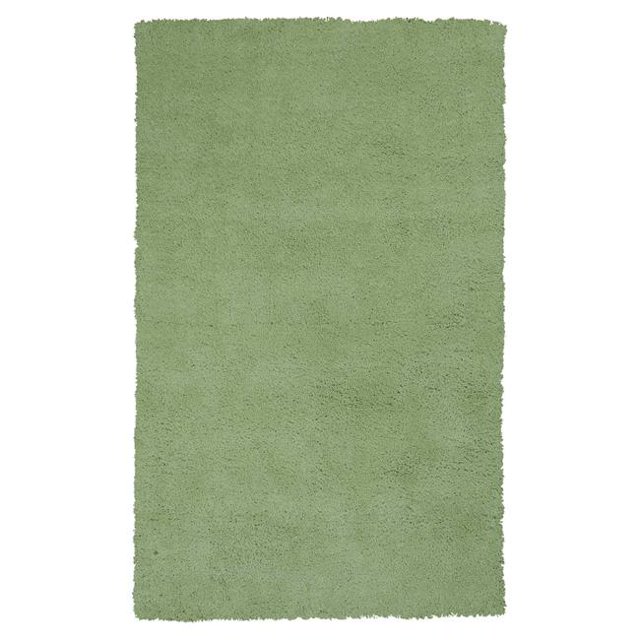 HomeRoots 352641 Tapis en Polyester Vert Menthe Verte 5 x 7 Pi