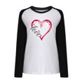 thumbnail image 4 of Qertyioot Chandails Décontractés pour Femmes de la Saint-Valentin, 4 of 9