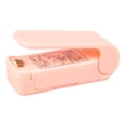 thumbnail image 2 of Oleegame 2PC Portable Mini Sealer Home Heat Bag Plastic Food Snacks Bag Sealing Machine Pink, 2 of 2