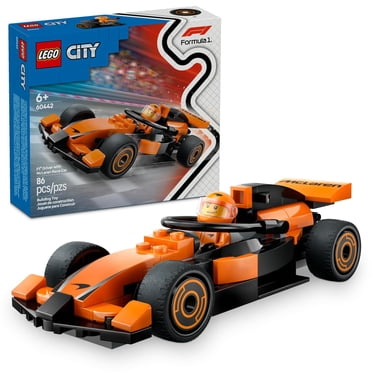 LEGO City Formula 1 Le pilote de F1® avec la voiture de course McLaren 60442 Ensemble de construction (86 pièces)