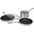 thumbnail image 1 of Granitestone 5-Piece Nonstick Silver Cookware Set Oven & Dishwasher Safe, 1 of 6