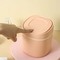 thumbnail image 1 of EGNMCR Mini Trash Can With Lid, Mini Trash Can With Lid, Desktop Mini Trash Can, Countertop Mini Trash Can, Desktop Mini Trash Can, Mini Trash Basket,, 1 of 7