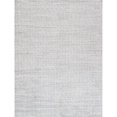 thumbnail image 1 of Pasargad PBFE-04 6x9 6 x 9 ft. Slate Hand-Loomed Bamboo Silk & Wool Area Rug, Ivory & Silver, 1 of 1