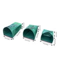 thumbnail image 2 of Large Capacity Outdoor Gardening Leaf Collector Dustpan Type Yard Waste Storage Container with Bracket and Rain Proof Design, 2 of 6
